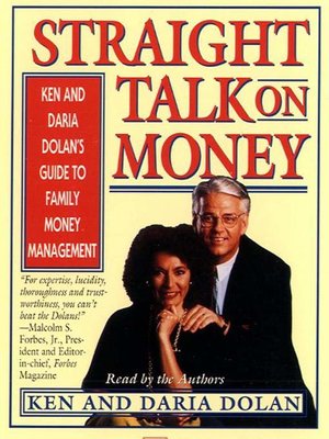 cover image of Straight Talk on Money